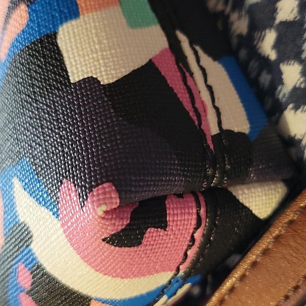 Fossil multi colored Crossbody Purse - Picture 8 of 9